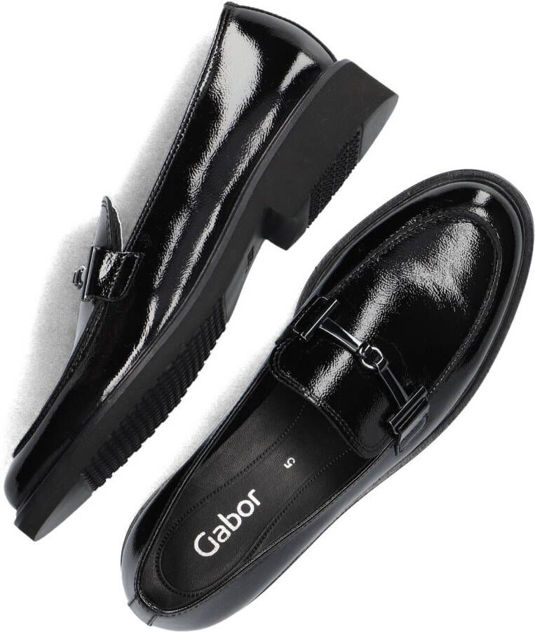 GABOR Zwarte Loafers 211 1