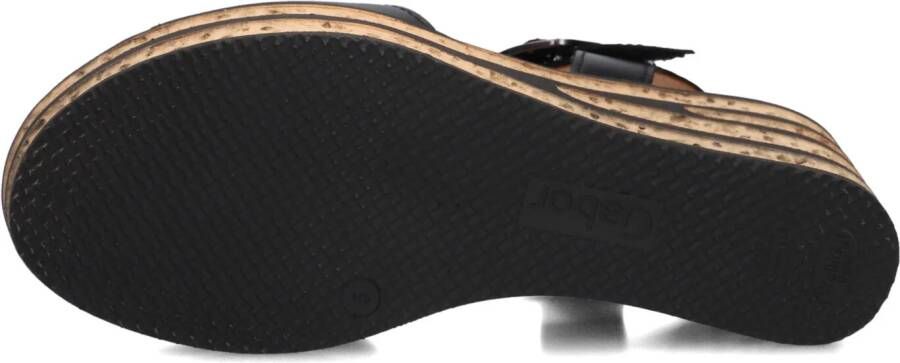 GABOR Zwarte Sandalen 651