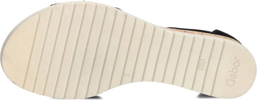 GABOR Zwarte Sandalen 780
