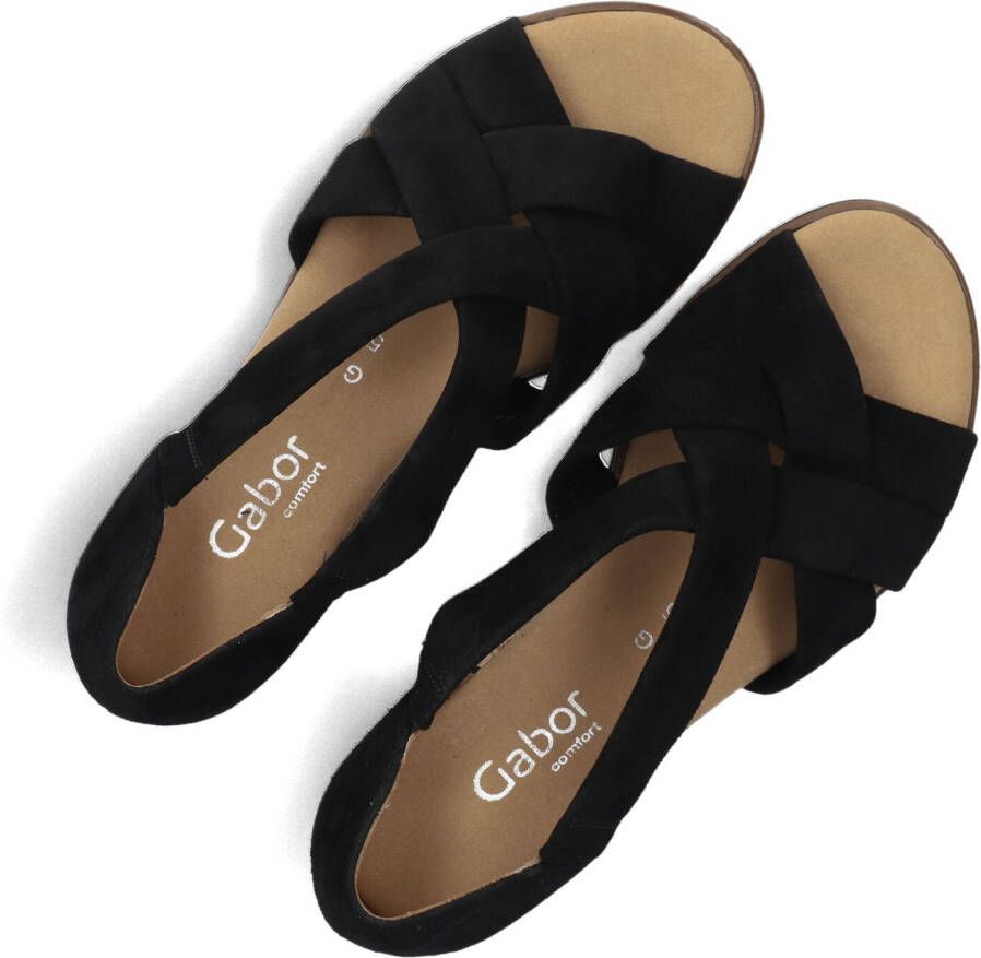 GABOR Zwarte Sandalen 782