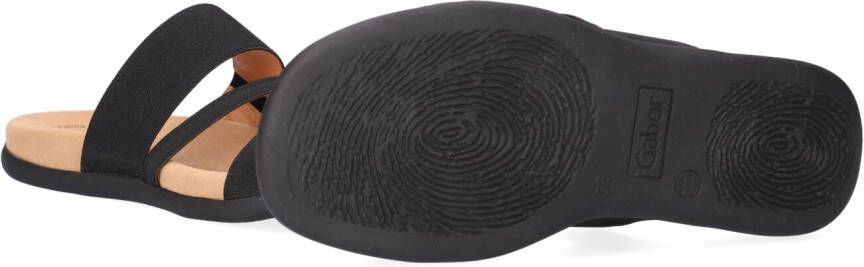 GABOR Zwarte Slippers 702