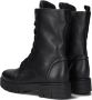 Gabor 745.4 Veterboots Laarzen Met Veters Dames Zwart - Thumbnail 6