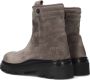 Bruin Tinten G4045 Enkellaarsjes Enkelboots met rits Meisjes Taupe - Thumbnail 3