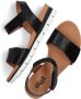 Giga G4150 Sandalen Meisjes Kids Zwart - Thumbnail 6