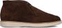 Giorgio HE56414 Vrije tijd half-hoogHeren veterschoenHeren sneakers Bruin - Thumbnail 4