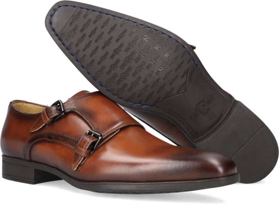 GIORGIO Cognac Nette Schoenen 38203