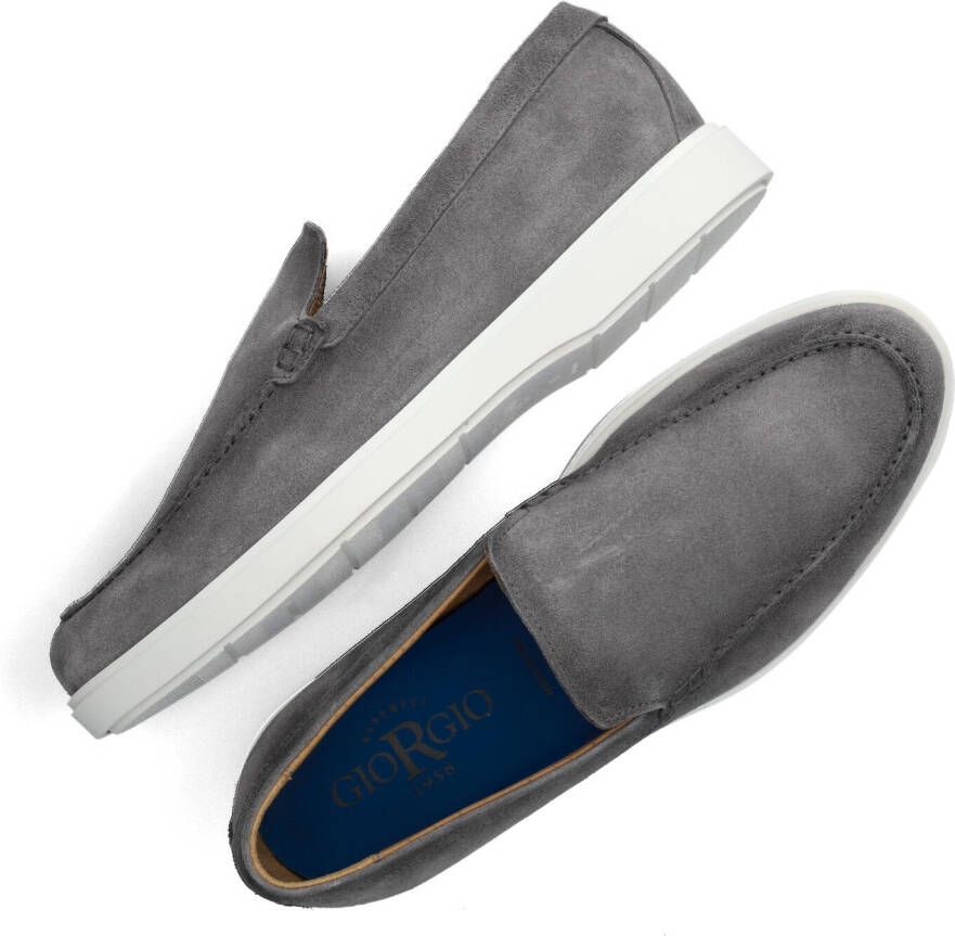 GIORGIO Grijze Loafers 28785