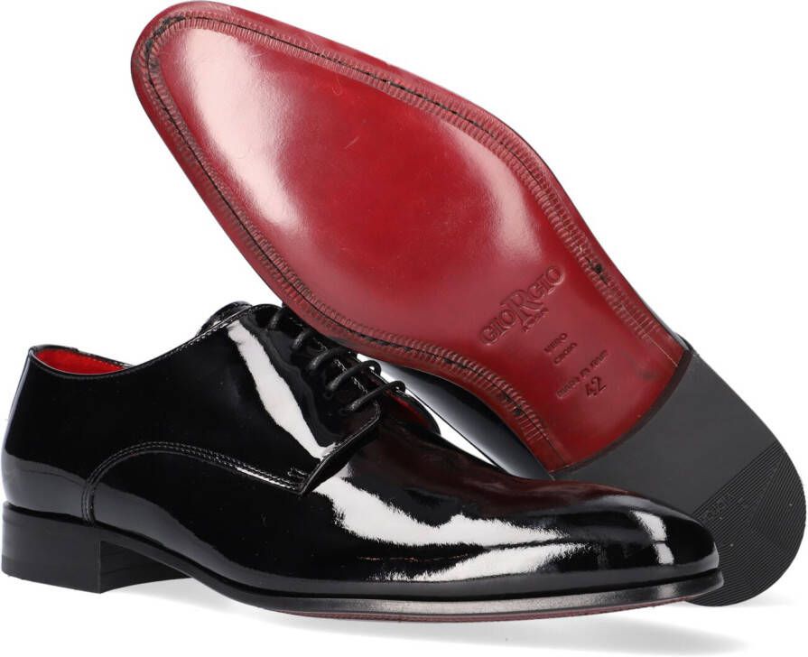 Giorgio Vernice Lakschoen Zwart Schoen cm Leer Heren Veterschoenen -  Schoenen.nl