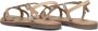 Gioseppo Witte Romeinse Leren Sandalen Beige Dames - Thumbnail 6