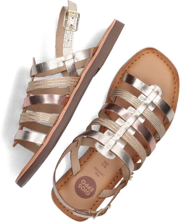 GIOSEPPO Gouden Sandalen Keachi