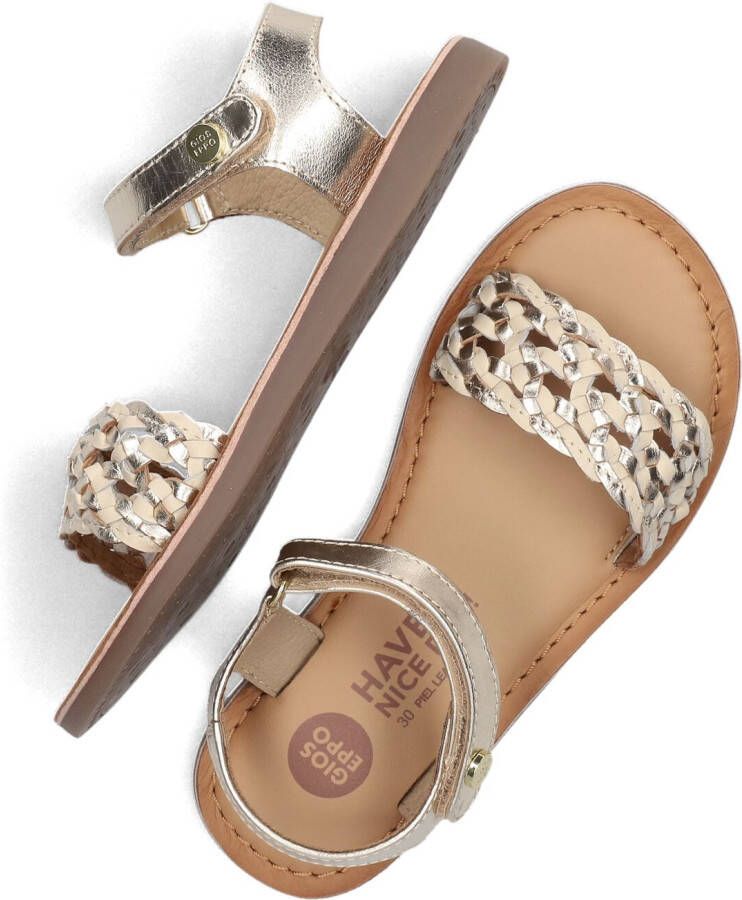 GIOSEPPO Gouden Sandalen Medan