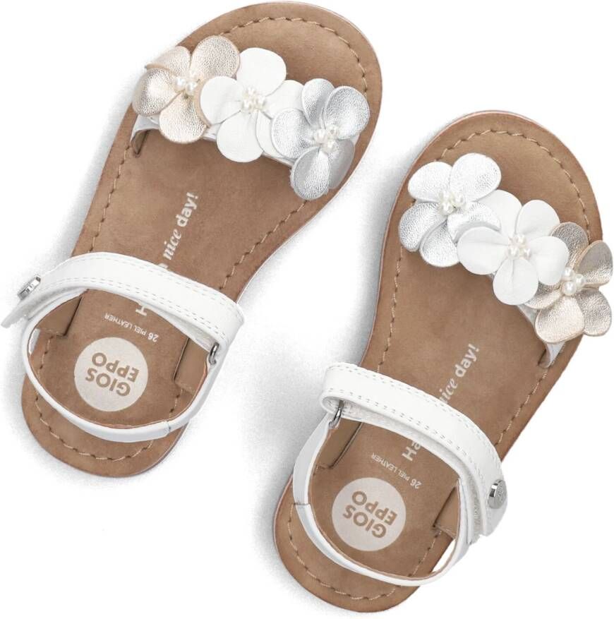GIOSEPPO Witte Sandalen Peeksville