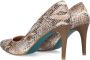 Giulia Pumps slangenprint Imitatieleer 140304 Dames valt als - Thumbnail 3
