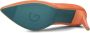 Giulia Pumps Oranje Synthetisch 140330 Dames Kunstleer - Thumbnail 4