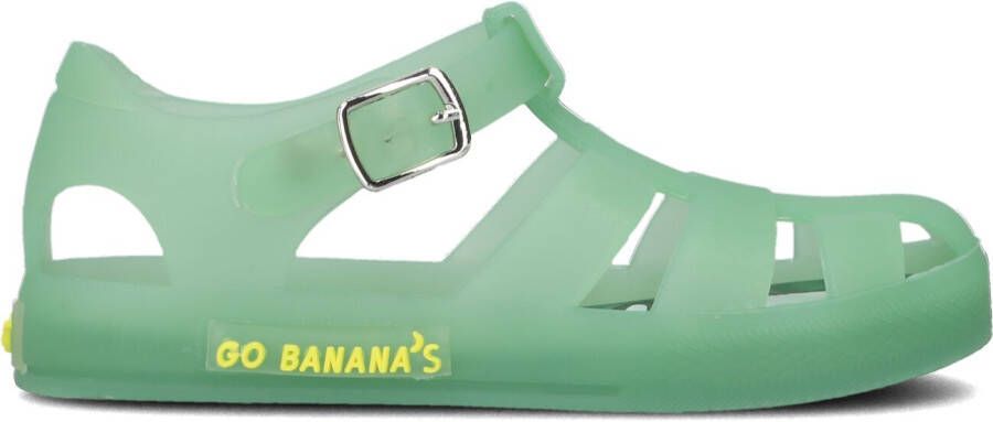 GO BANANAS Groene Sandalen Gb22sjelly