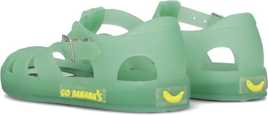 GO BANANAS Groene Sandalen Gb22sjelly