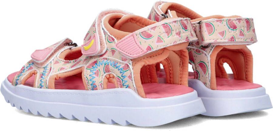 Go Banana's Watermeloen sandalen met all over print lichtroze - Foto 5