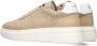 Bruin Tinten Tufted 2 Lage sneakers Heren Beige - Thumbnail 3