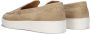 Goosecraft Bean Loafers Instappers Heren Beige - Thumbnail 3