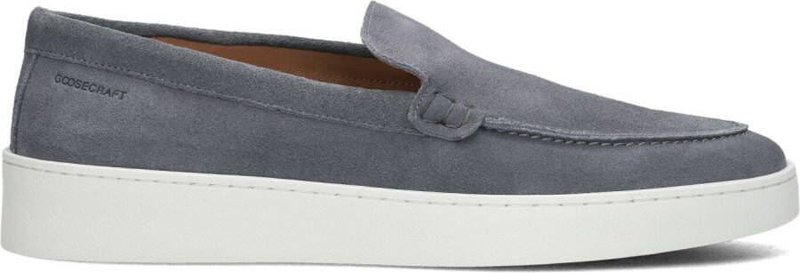 GOOSECRAFT Blauwe Loafers Bean