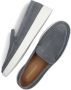 Goosecraft Bean Loafers Instappers Heren Blauw - Thumbnail 7