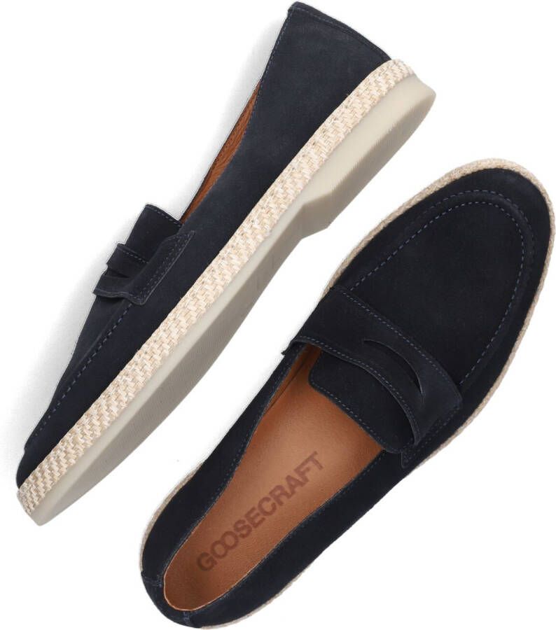 GOOSECRAFT Blauwe Loafers Gavin 2