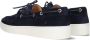 Goosecraft Stijlvolle Blauwe Suède Veterschoenen Blue Heren - Thumbnail 4