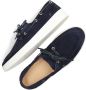 Goosecraft Stijlvolle Blauwe Suède Veterschoenen Blue Heren - Thumbnail 6