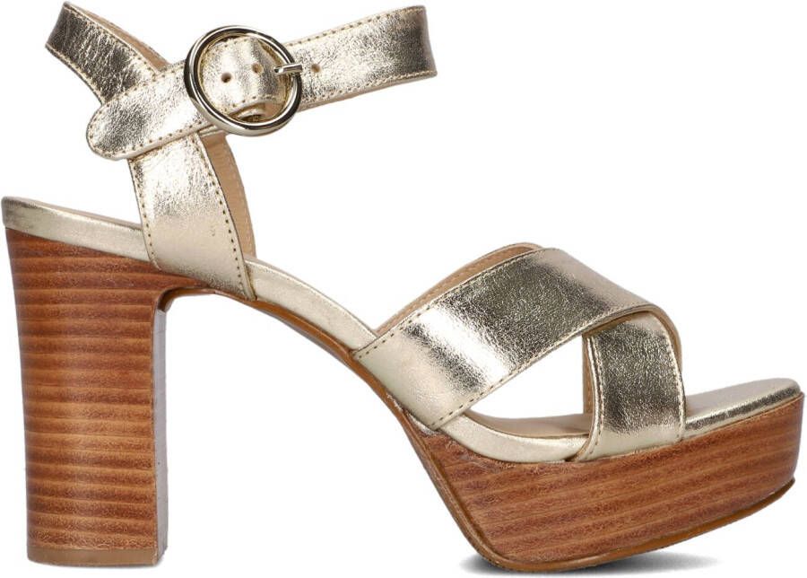 GOOSECRAFT Gouden Sandalen Malou 3