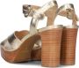 Goosecraft Malou 3 Sandalen Dames Goud - Thumbnail 3