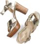 Goosecraft Malou 3 Sandalen Dames Goud - Thumbnail 5