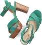 Goosecraft Malou 3 Sandalen Dames Groen - Thumbnail 5