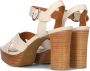 Goosecraft Malou 3 Sandalen Dames Wit - Thumbnail 3