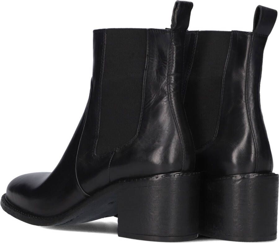 GOOSECRAFT Zwarte Enkellaarsjes Celine 1-a
