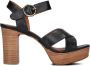 Goosecraft Malou 3 Sandalen Dames Zwart - Thumbnail 2