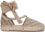 Bruin Tinten Jalene3 Espadrilles Dames Beige - Thumbnail 3