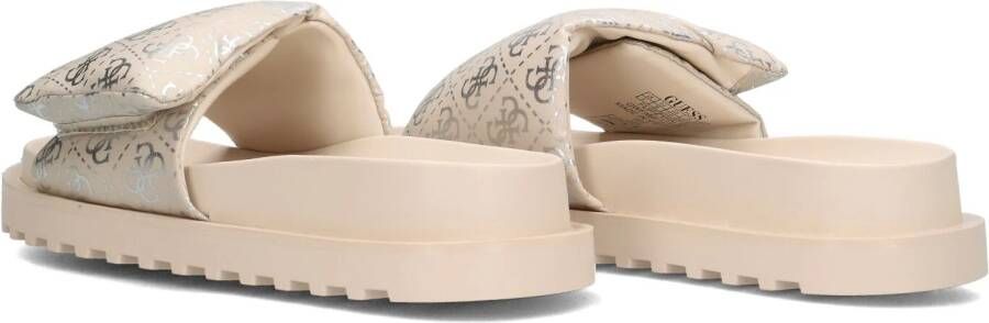 GUESS Beige Slippers Fabetzy