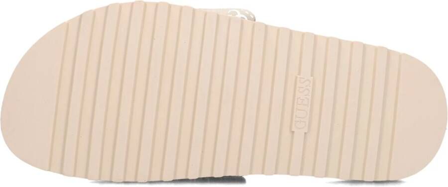 GUESS Beige Slippers Fabetzy