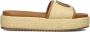 GUESS Lonney Slippers Dames Beige - Thumbnail 4