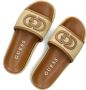 GUESS Lonney Slippers Dames Beige - Thumbnail 7