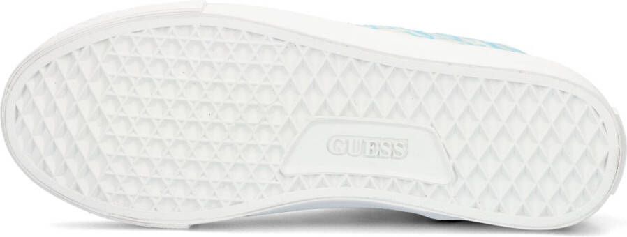 Guess Blauwe Hoge Sneaker Ederla Hi