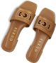 GUESS Tarisha Slippers Dames Bruin - Thumbnail 10