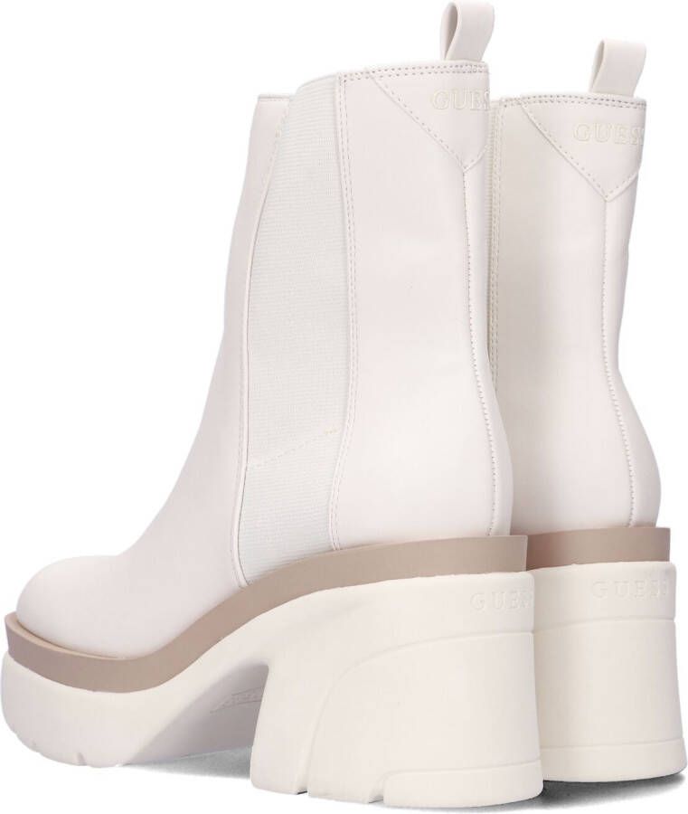 Guess Witte Chelsea Boots Vaneta