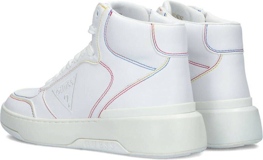 Guess Witte Hoge Sneaker Maega