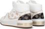 GUESS Tullia Hoge sneakers Dames Wit - Thumbnail 5