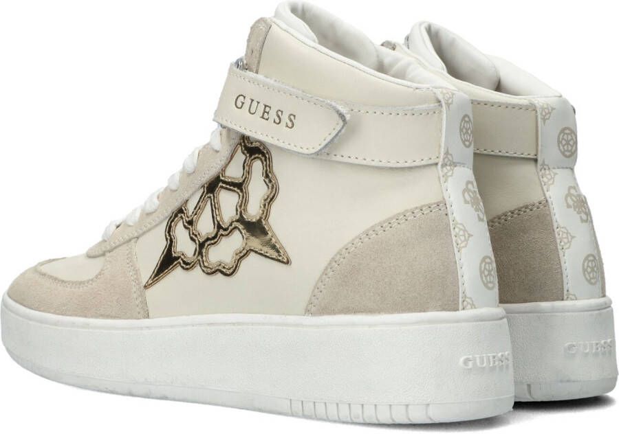 Guess Witte Hoge Sneaker Vyves