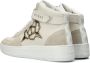 GUESS Vyves Hoge sneakers Leren Sneaker Dames Wit - Thumbnail 5