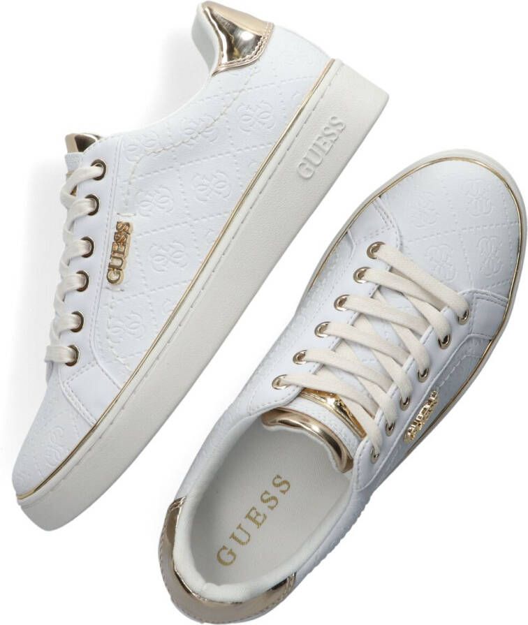 Guess Witte Lage Sneakers Beckie
