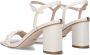 Guess Glamoureuze Elskens Hoge Hak Sandalen White Dames - Thumbnail 5