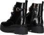 Guess Zwarte Veters Polyurethaan Laarzen Black Dames - Thumbnail 14